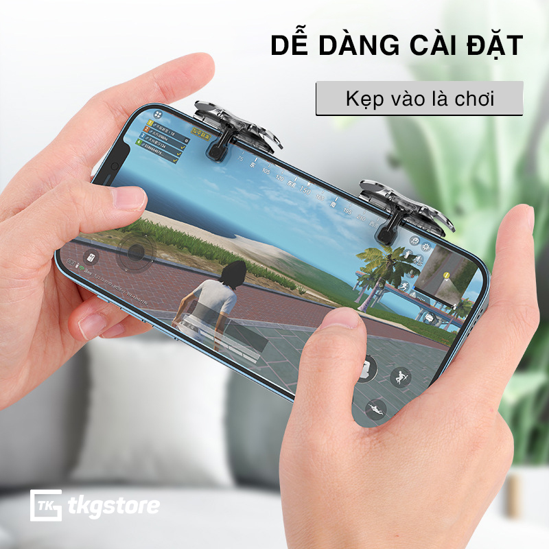 Nút bấm chơi game X8 | Nút bắn cơ chơi PUBG, Free Fire, CODM, CFM