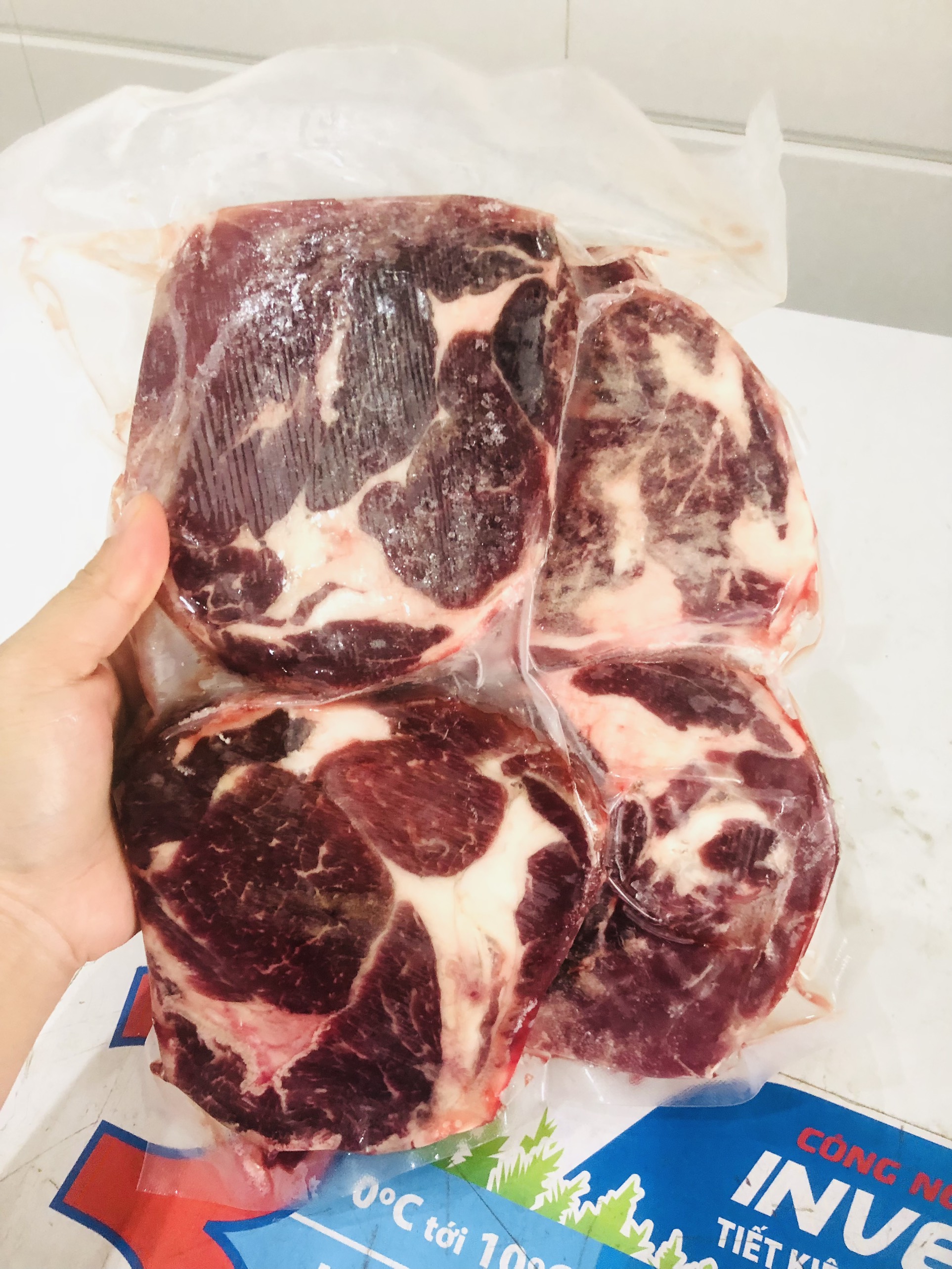 500g lõi vai bò (2 miếng - giao hỏa tốc)