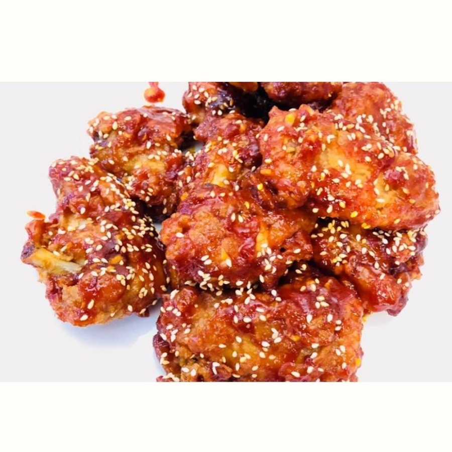 Sốt gà chiên rán Hàn Quốc chai 440g (Ngọt và cay)