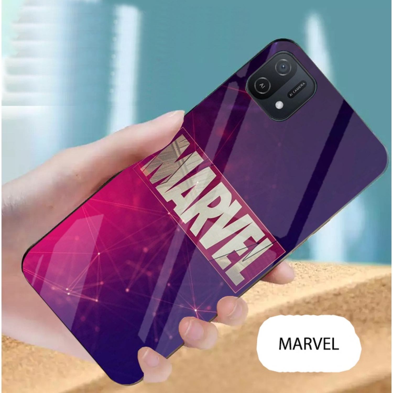 Ốp kính cường lực oppo a16k cao cấp
