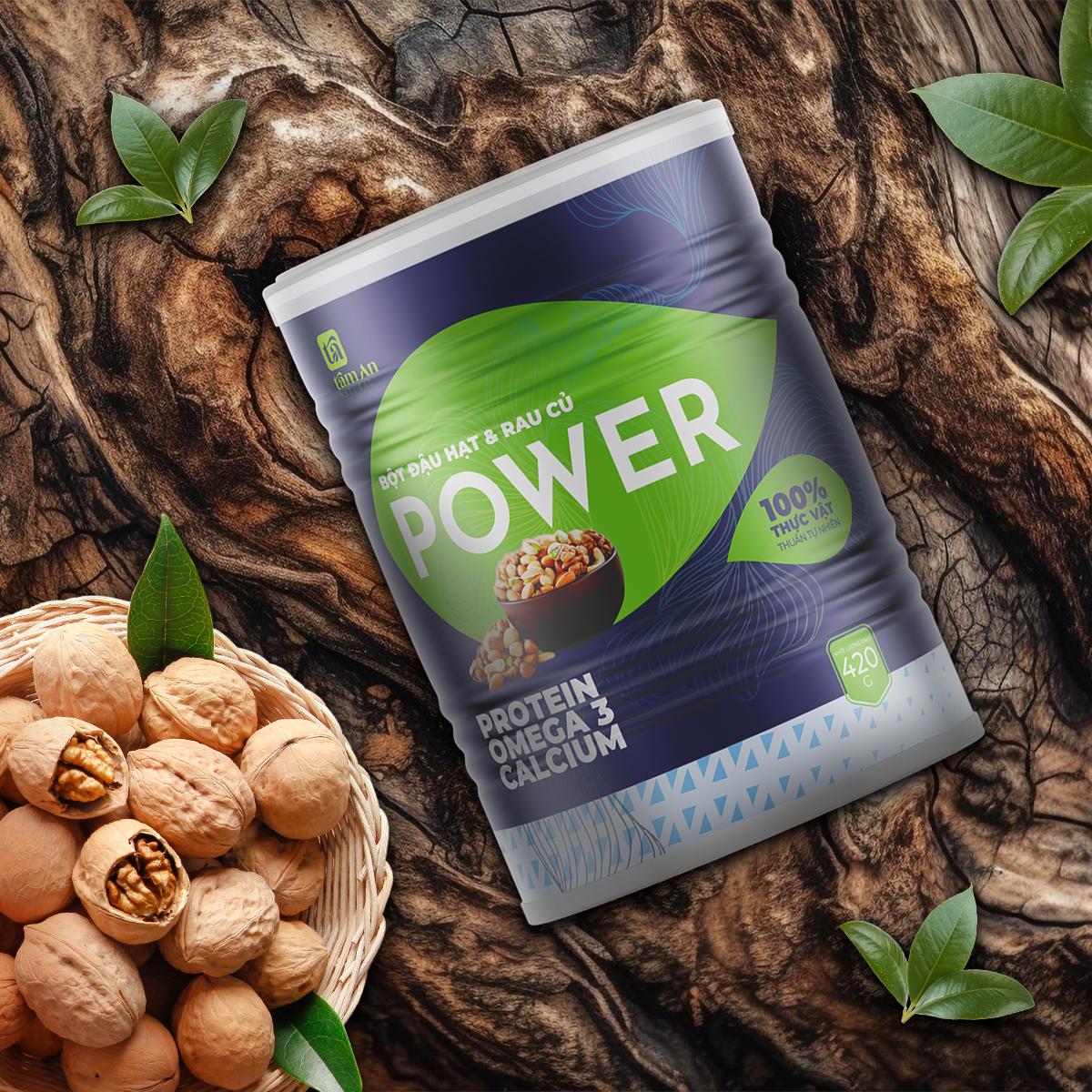BỘT ĐẬU HẠT VÀ RAU CỦ POWER - 420g