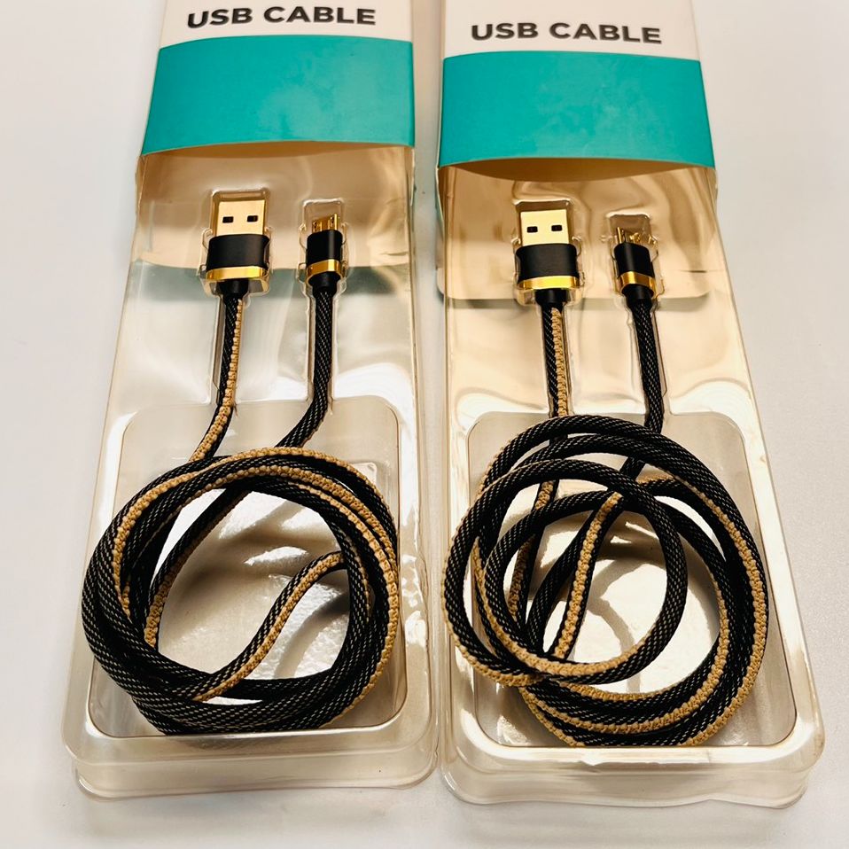 1m Android charging cable, Oppo, Xiaomi..., Micro USB charger cable braided design for Android phone