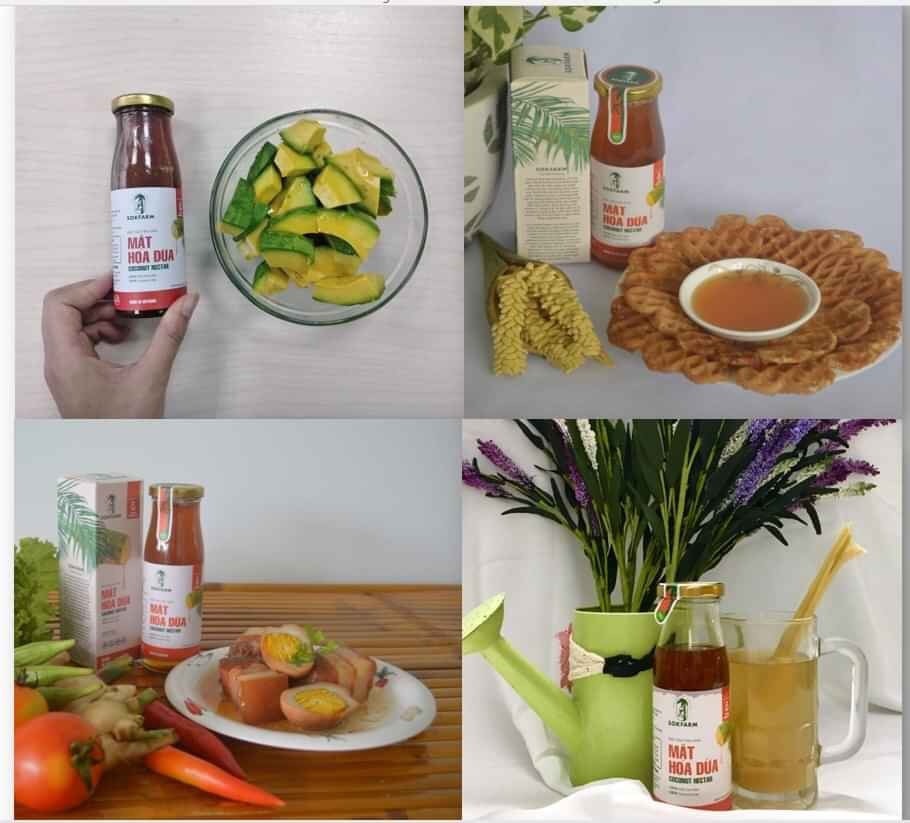 MẬT HOA DỪA CÔ ĐẶC SOKFARM 250G