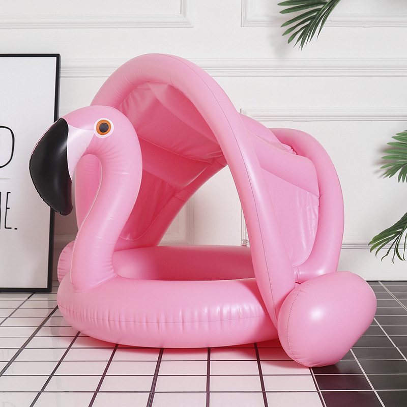 Phao Bơi Xỏ Chân Có Mái Che Cho Bé (Dưới 18KG)