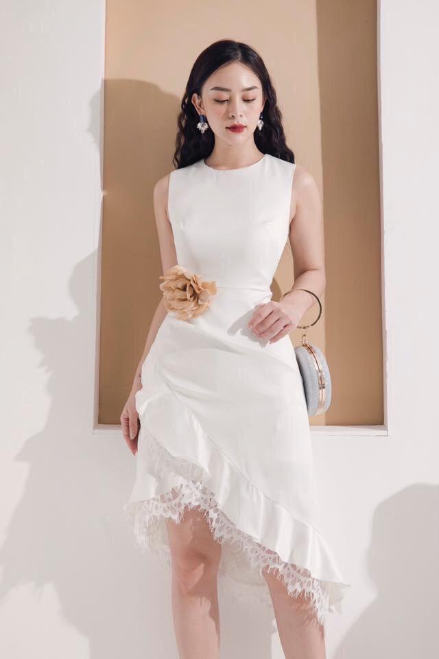 Đầm xòe dự tiệc sang chảnh DT