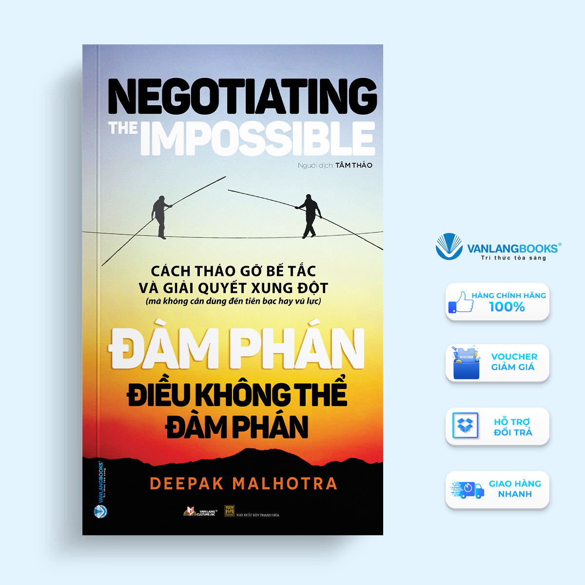 Đàm Phán Điều Không Thể Đàm Phán-Vanlangbooks