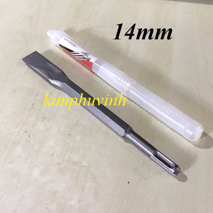 01 cái - mũi đục bê tông gài - mũi phá bê tông 14li