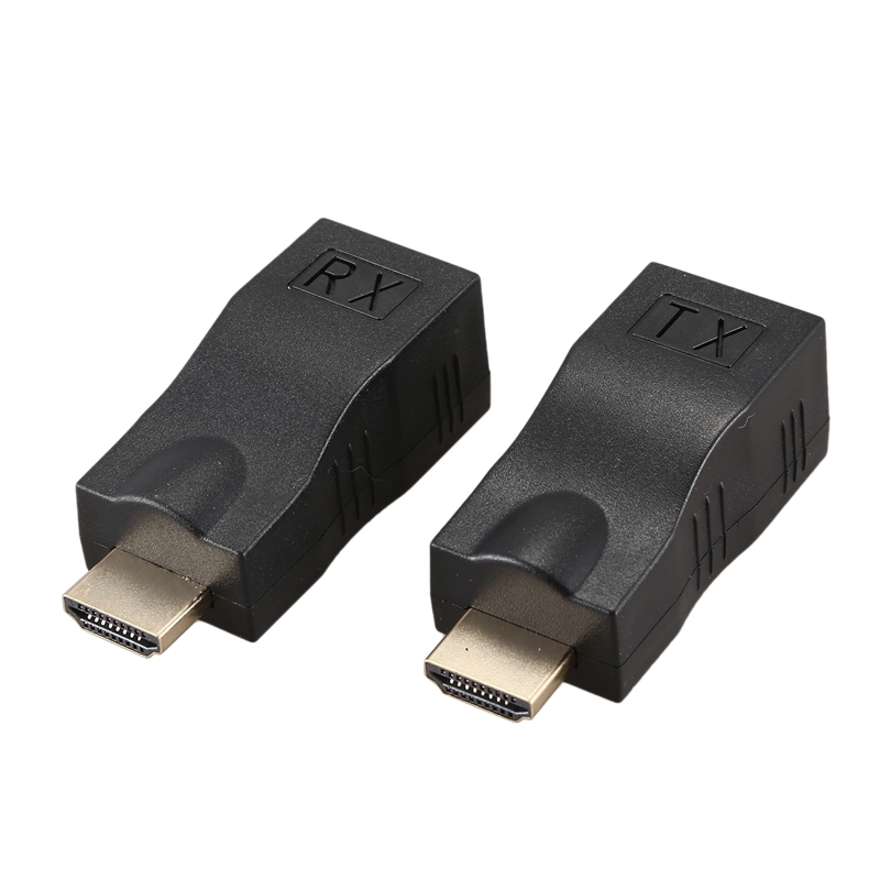 Bảng giá 4K 3D HDMI 1.4 30M Extender to RJ45 Over Cat 5e/6 Network LAN Ethernet Adapter Phong Vũ