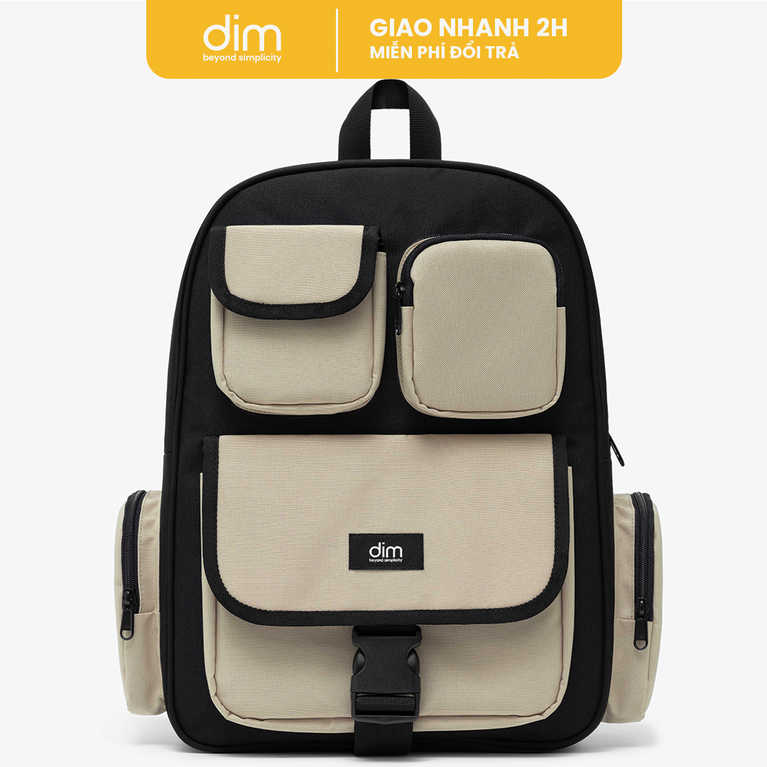 Balo Nam Nữ DIM Schooler Backpack Đi học Chất liệu chống thấm nước - 4 màu