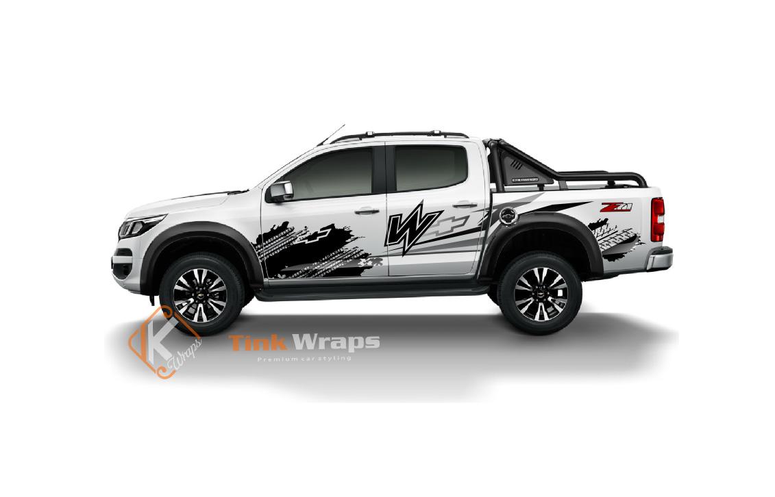 Tem xe Colorado - Decal dán xe Colorado Wstyle