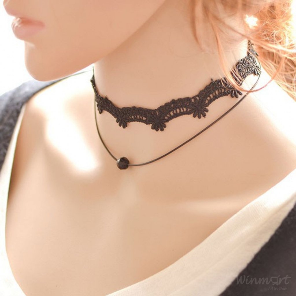 BỘ VÒNG CỔ CHOKER 12 CHI TIẾT