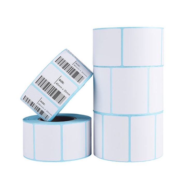 [HCM]Cuộn Giấy In Tem Trà Sữa 50x30mm - 1 cuộn