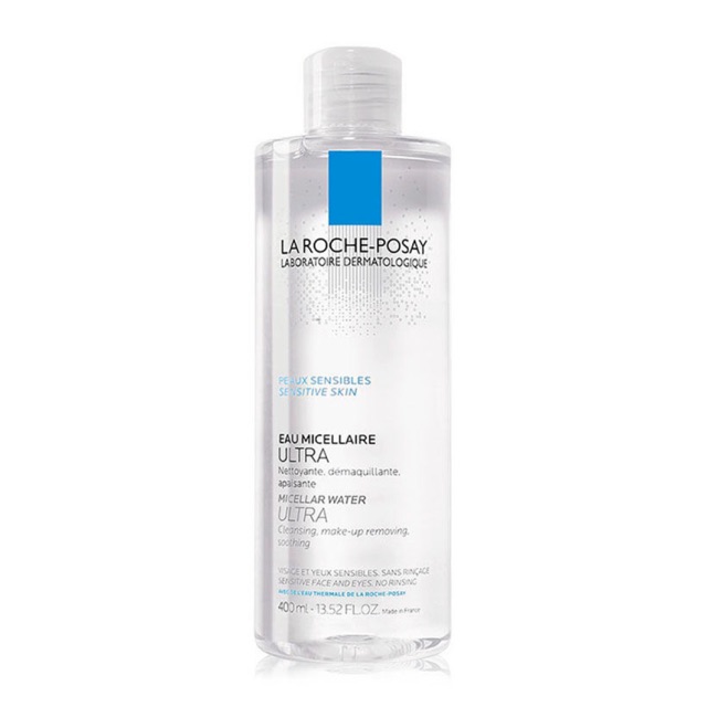 Nước làm sạch sâu cho da nhạy cảm Micellar Water Ultra Sensitive Skin La Roche-Posay 400ml