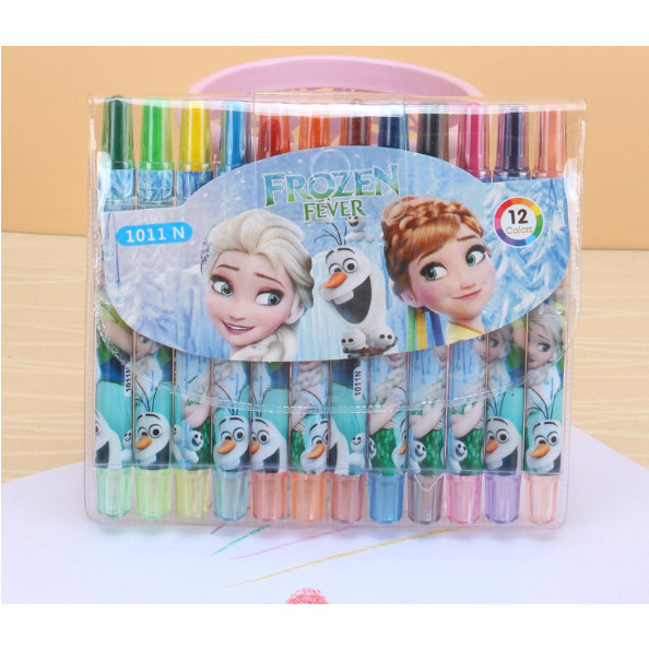 Sáp vặn 12 màu Nhiều Hình