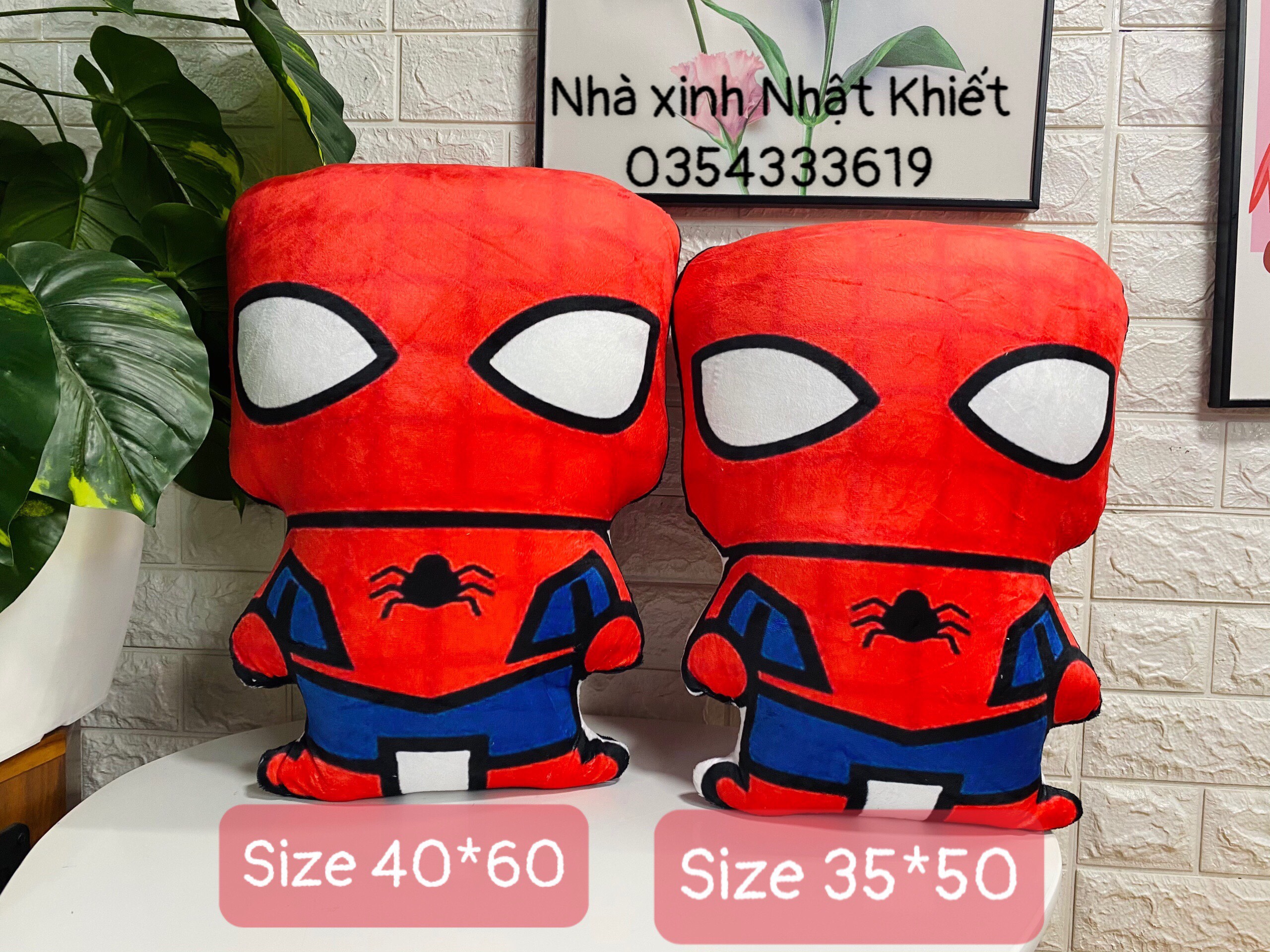 Gối ôm, gối trang trí siêu nhân cho bé