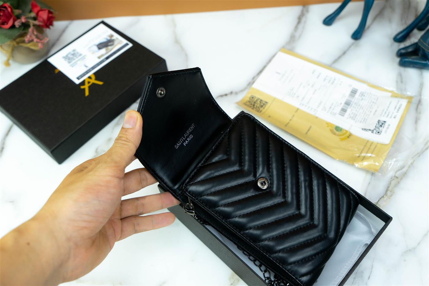 TÚI ĐIỆN THOẠI YSL (FULLBOX)-1646