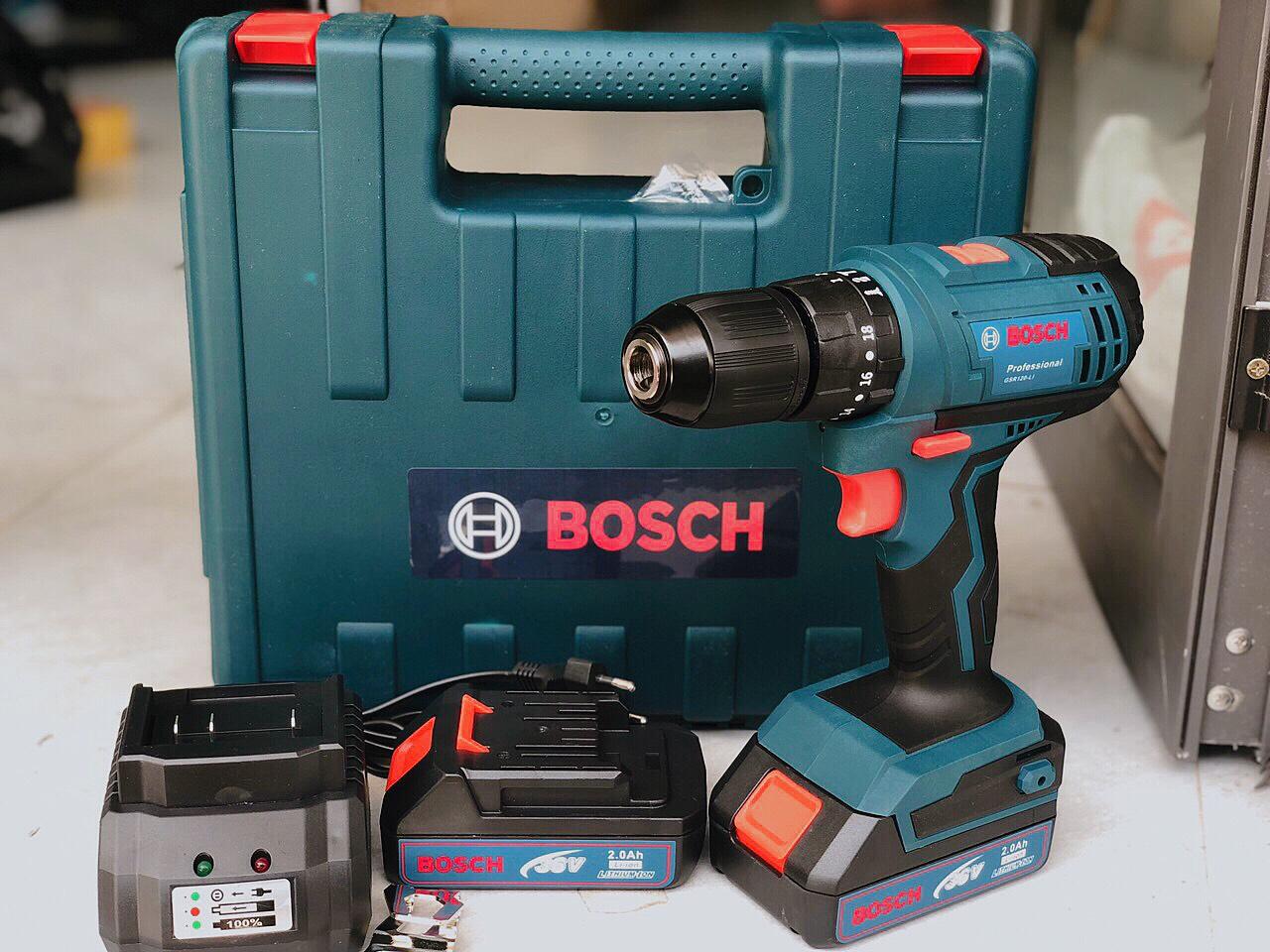 Máy khoan pin BOSH 36v 3 chức năng