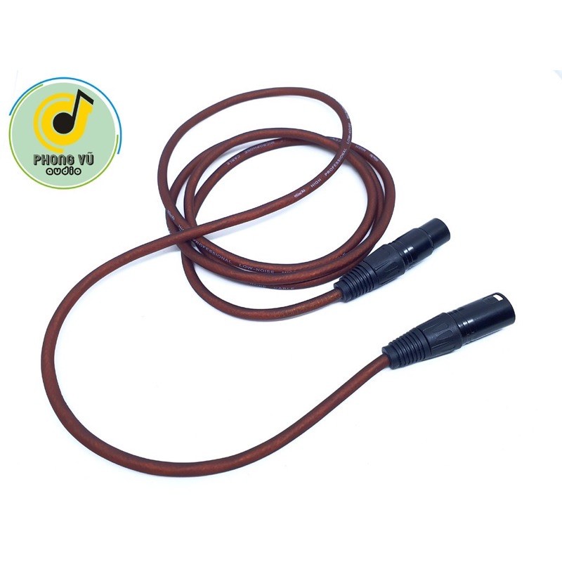 Dây Mic Thu Âm Canon hai đầu XLR-XLR