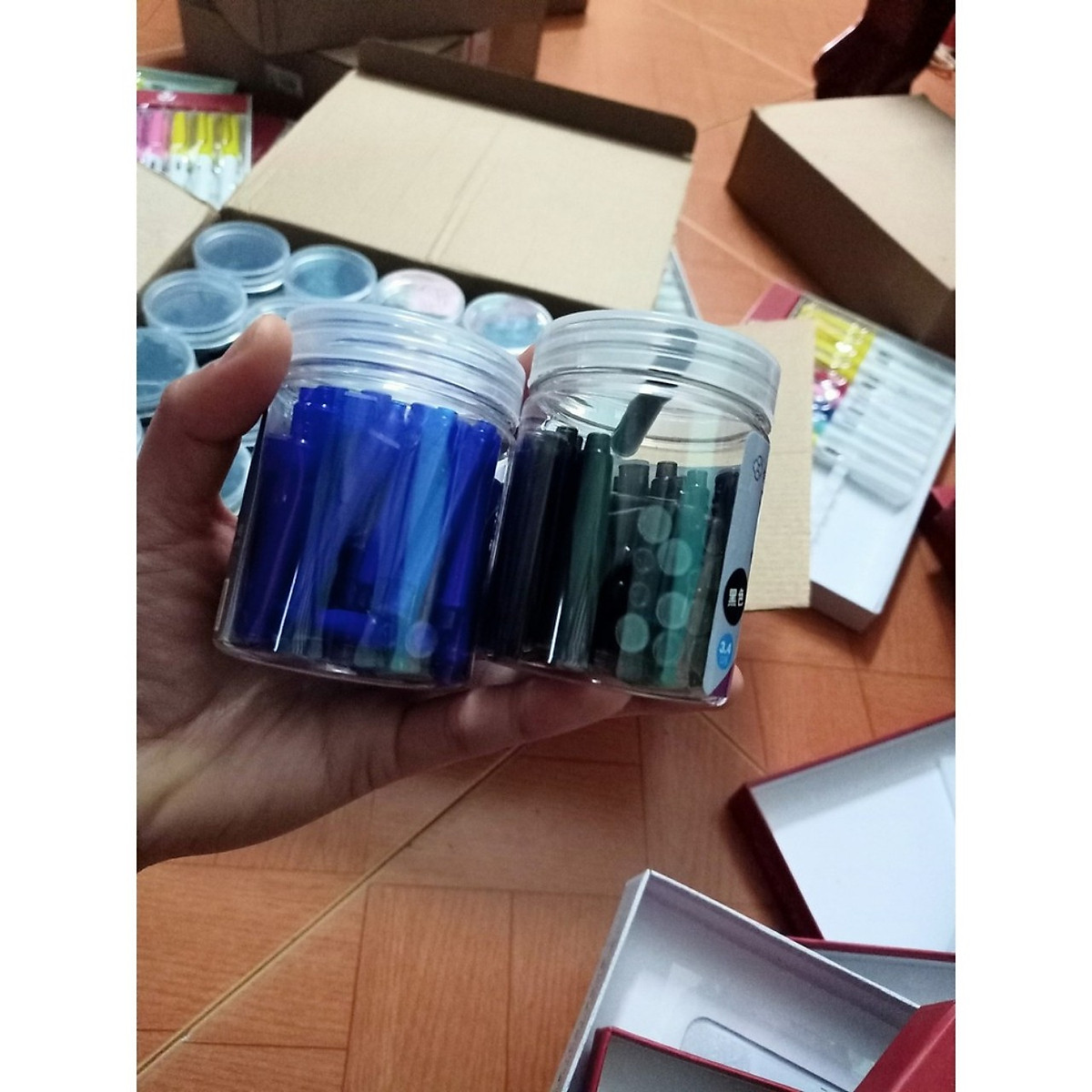 Bút mực xóa được - Bút máy cho học sinh tiểu học (Tặng kèm 1 ống mực xóa được và 1 piston để bơm mực viết thường)