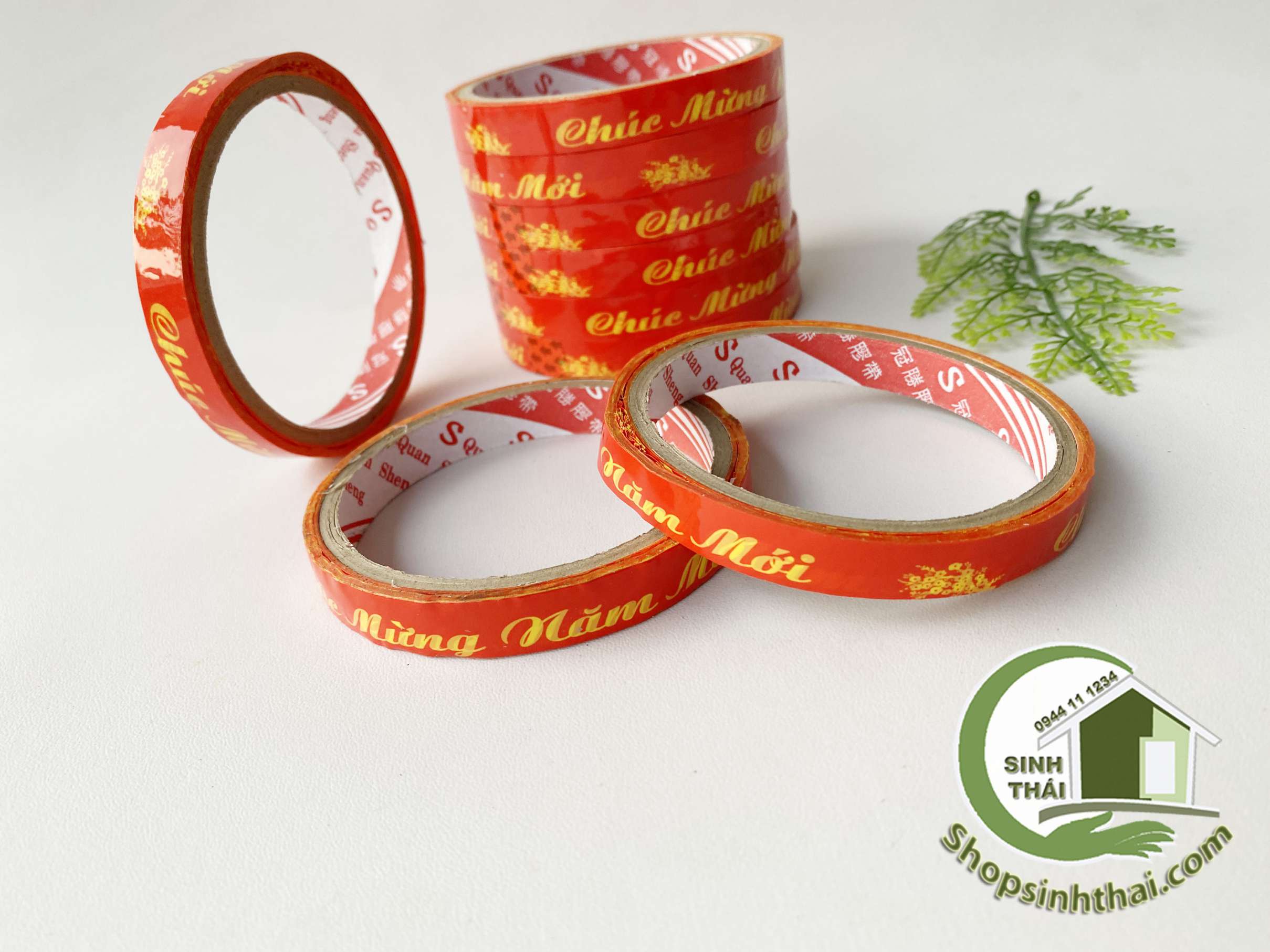 [HCM]Băng keo chúc mừng năm mới ( 1 cuộn )