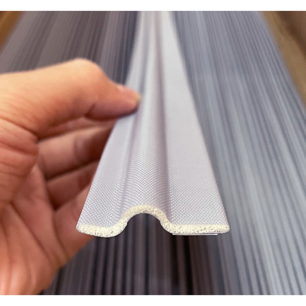 Gioăng Cửa Trượt, Ron Chắn,Chặn Khe Cửa Ngăn Côn Trùng,Bụi Bẩn,Cách Âm, Gioăng Dán Khe Cửa Nhôm Cửa Gỗ chất liệu PE xốp siêu bền bất chấp thời gian