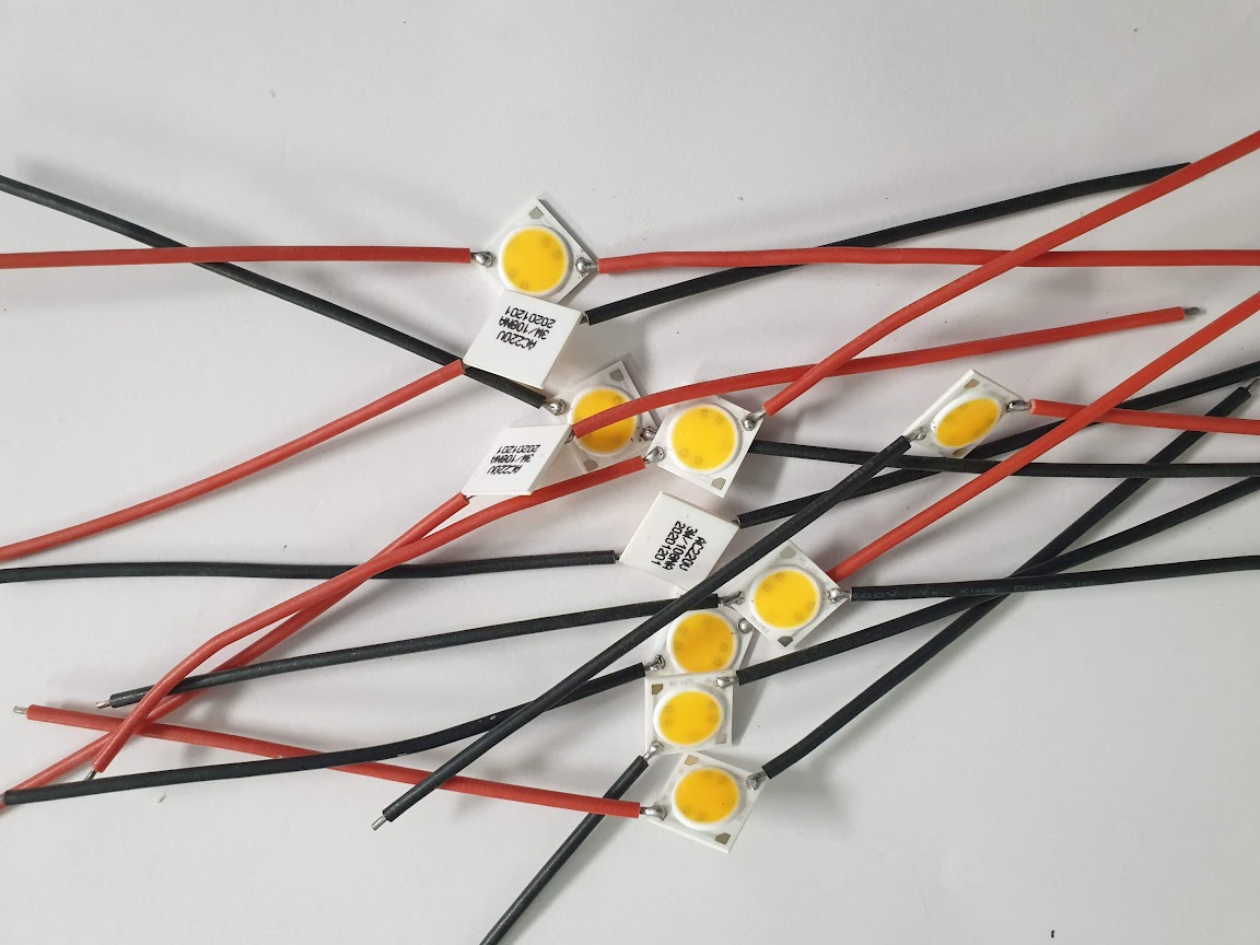 Chip led 3W đến 5W 220V COB , thay thế cho đèn ốp