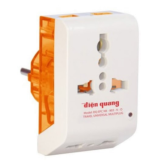 Phích cắm chuyển đổi Du Lịch Đa năng Điện Quang ĐQ UA2A
