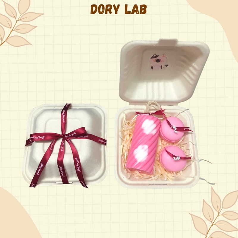 Hộp Gói Quà Tặng Nến Thơm - Dory Lab