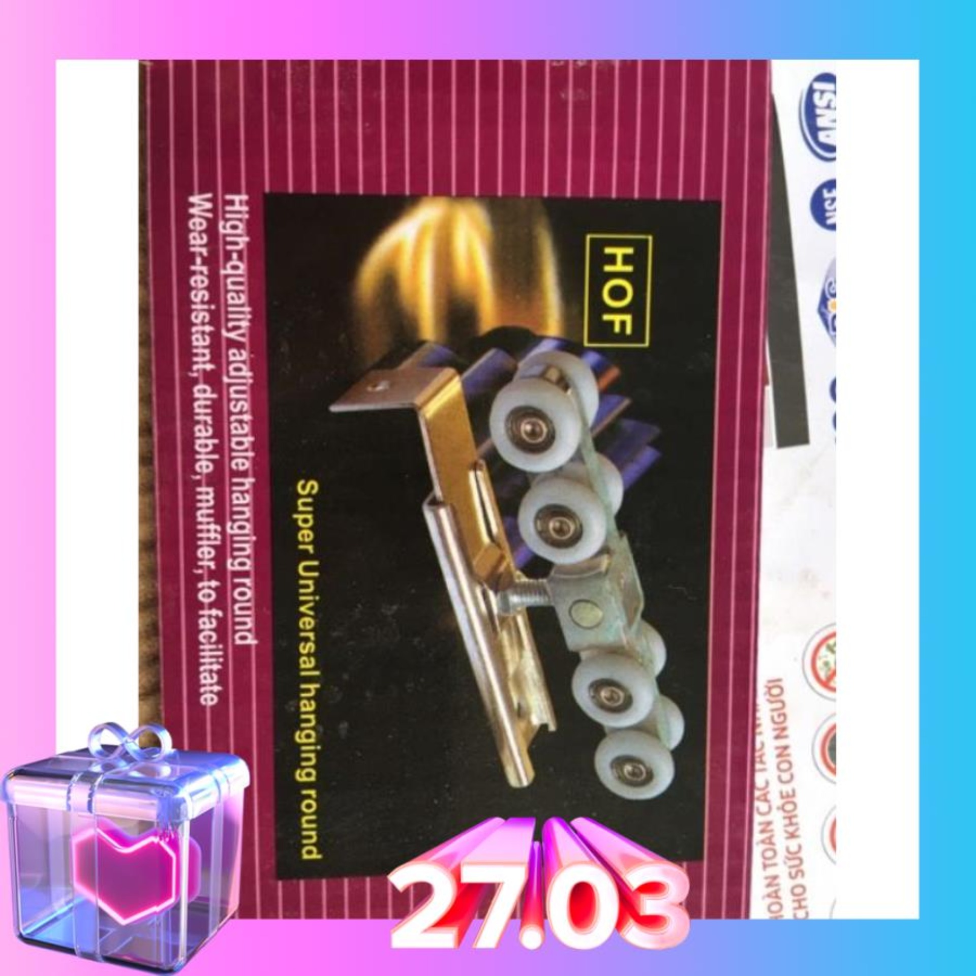 Con trượt cửa lùa 8 bánh-bi treo cửa lùa bánh xe treo cửa lùa,vòng bi treo cửa