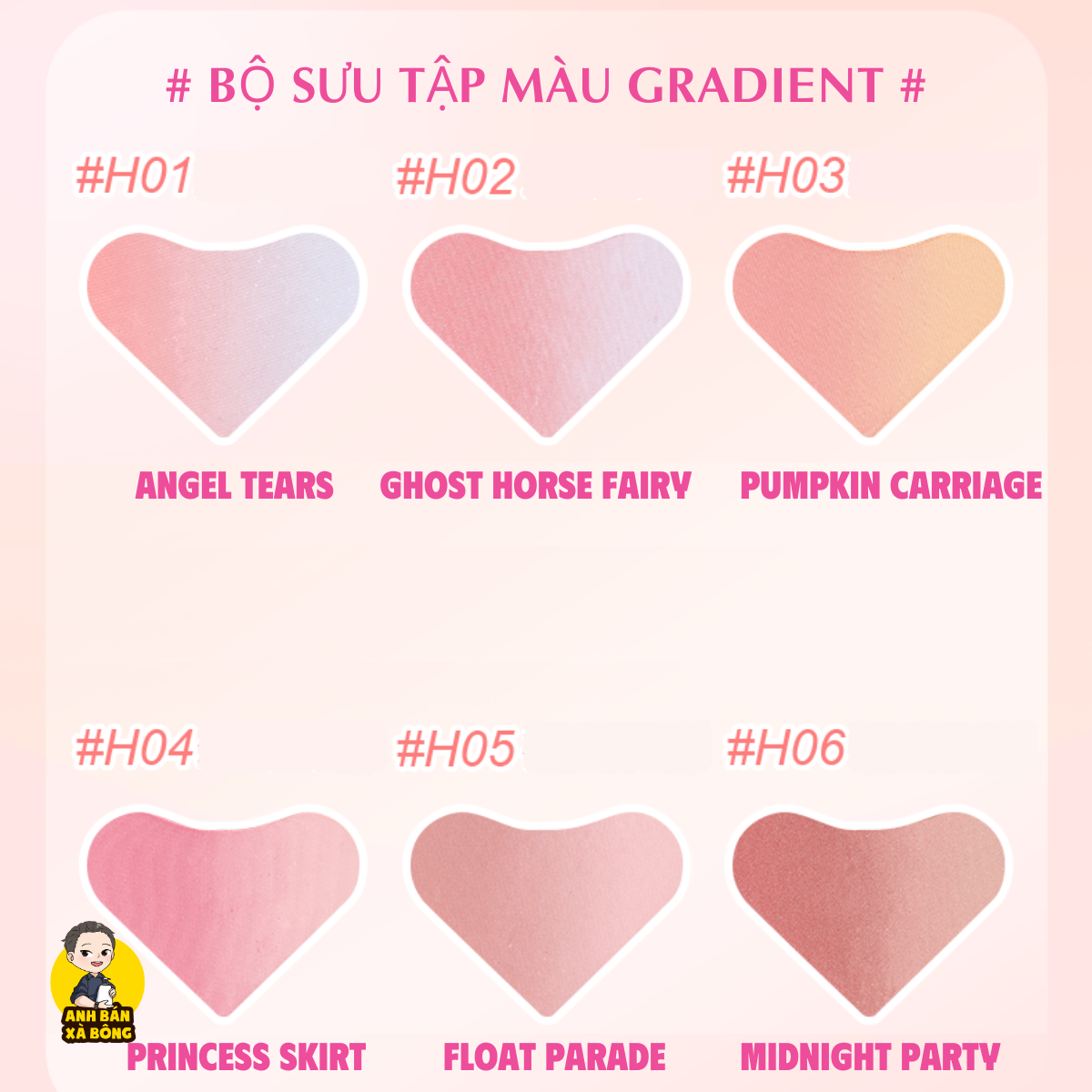 Phấn Má Hồng HOLD LIVE Cute Blusher Blush HL598