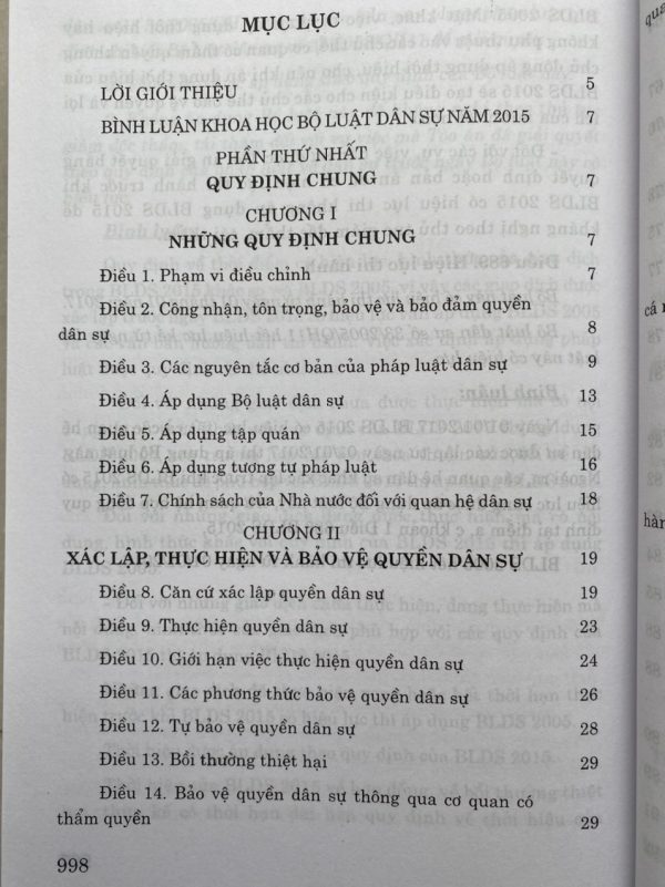 [Nhập RS0822 giảm 30k cho đơn 99k]Bình Luận Khoa Học Bộ Luật Dân Sự 2015