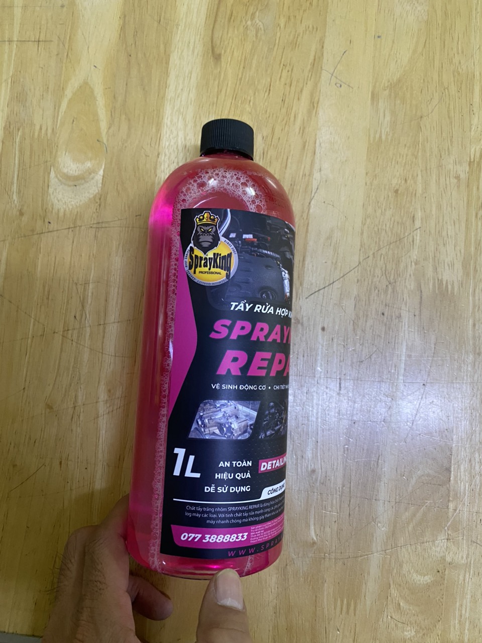 SPRAYKING REPAIR tẩy nhôm