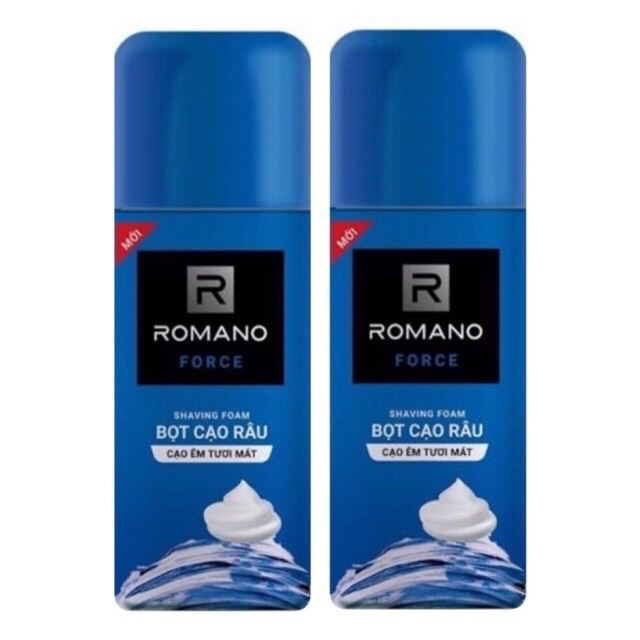 [HCM]Bọt cạo râu Romano Force 175ml