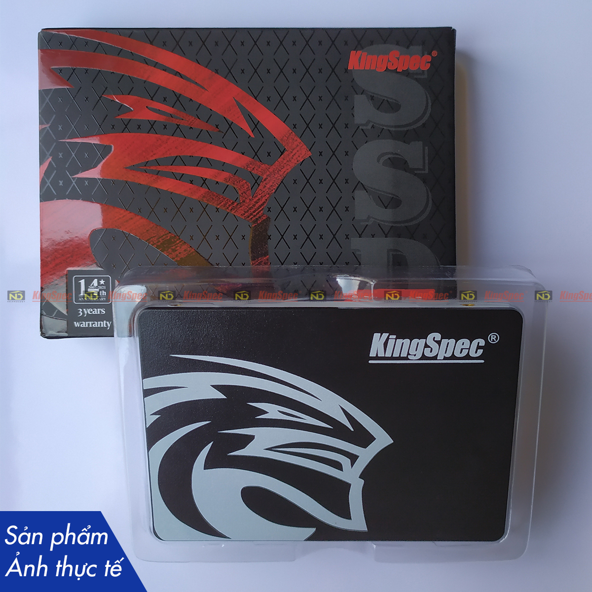 Ổ cứng SSD 120GB KingSpec / cho PC SATA 2.5 - MỚI [ Chính Hãng ]