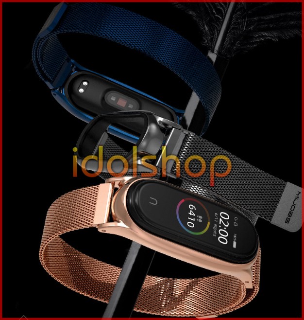 Dây đeo milanese loop Xiaomi Miband 5 - Mijobs
