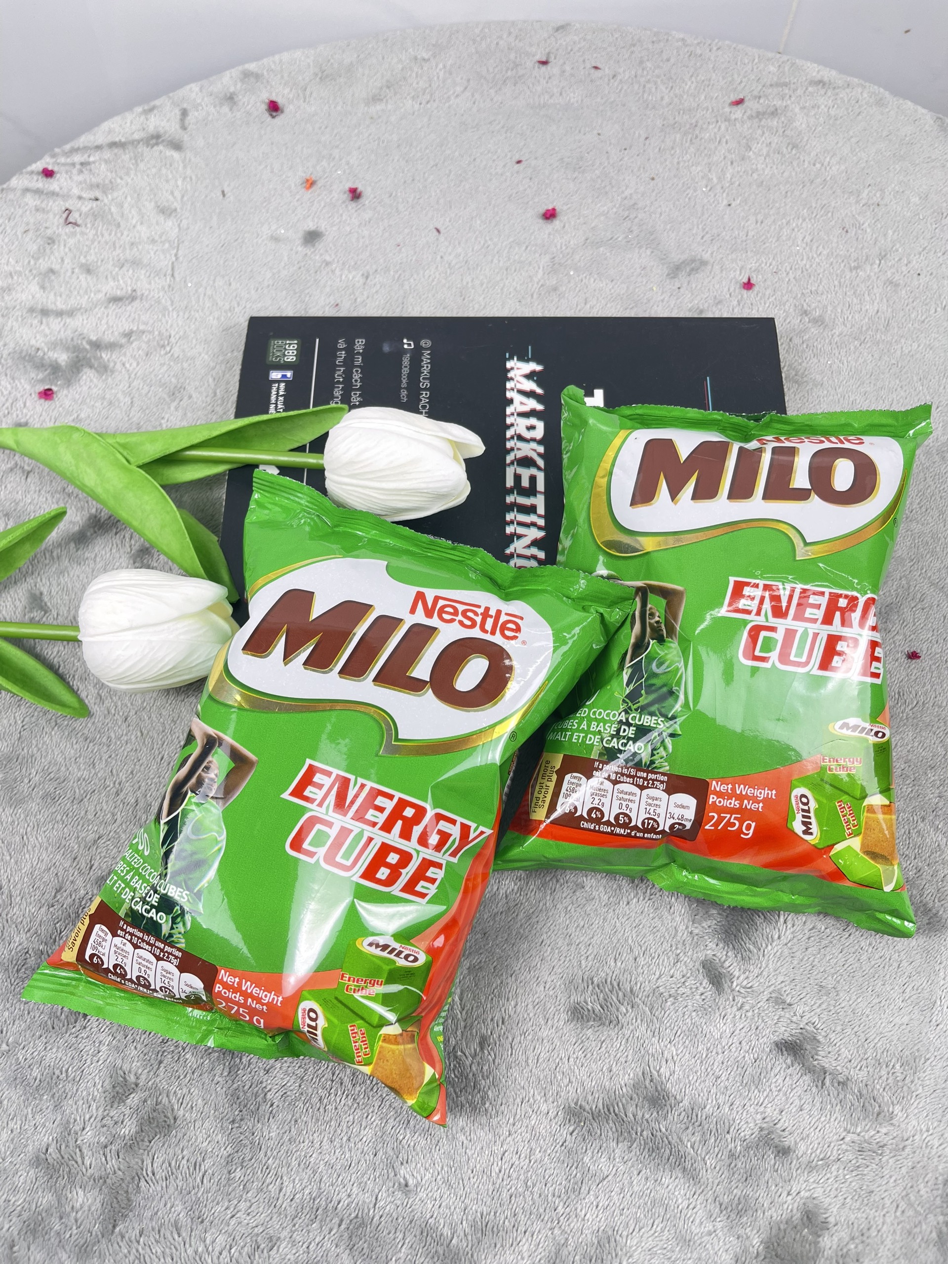 Kẹo Viên Milo Cube Nestle Thái Lan 275g (100 viên) [Date Mới]