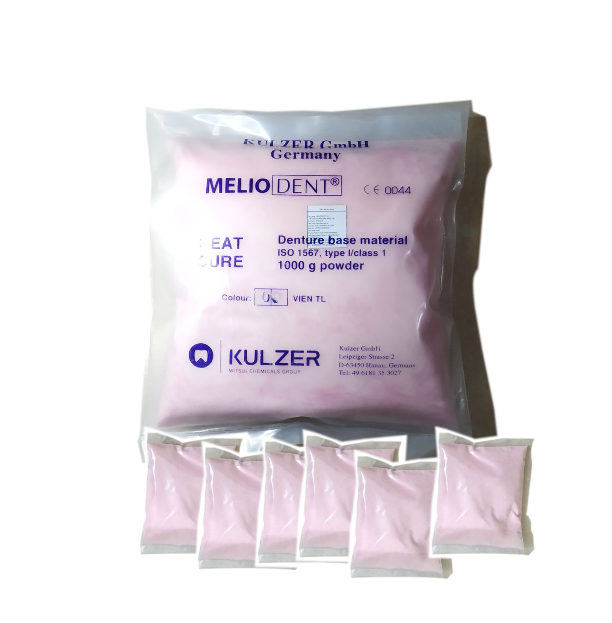 BỘT NHỰA NẤU MELIO 1 TÚI 100GR (VẬT TƯ NGÀNH NHA KHOA)
