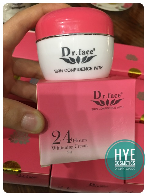 Kem vỗ bong nám 24H Dr.face