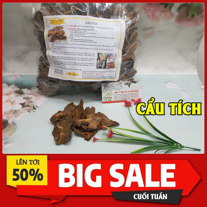 Cẩu tích khô loại cao cấp 1kg - đông y thanh bình