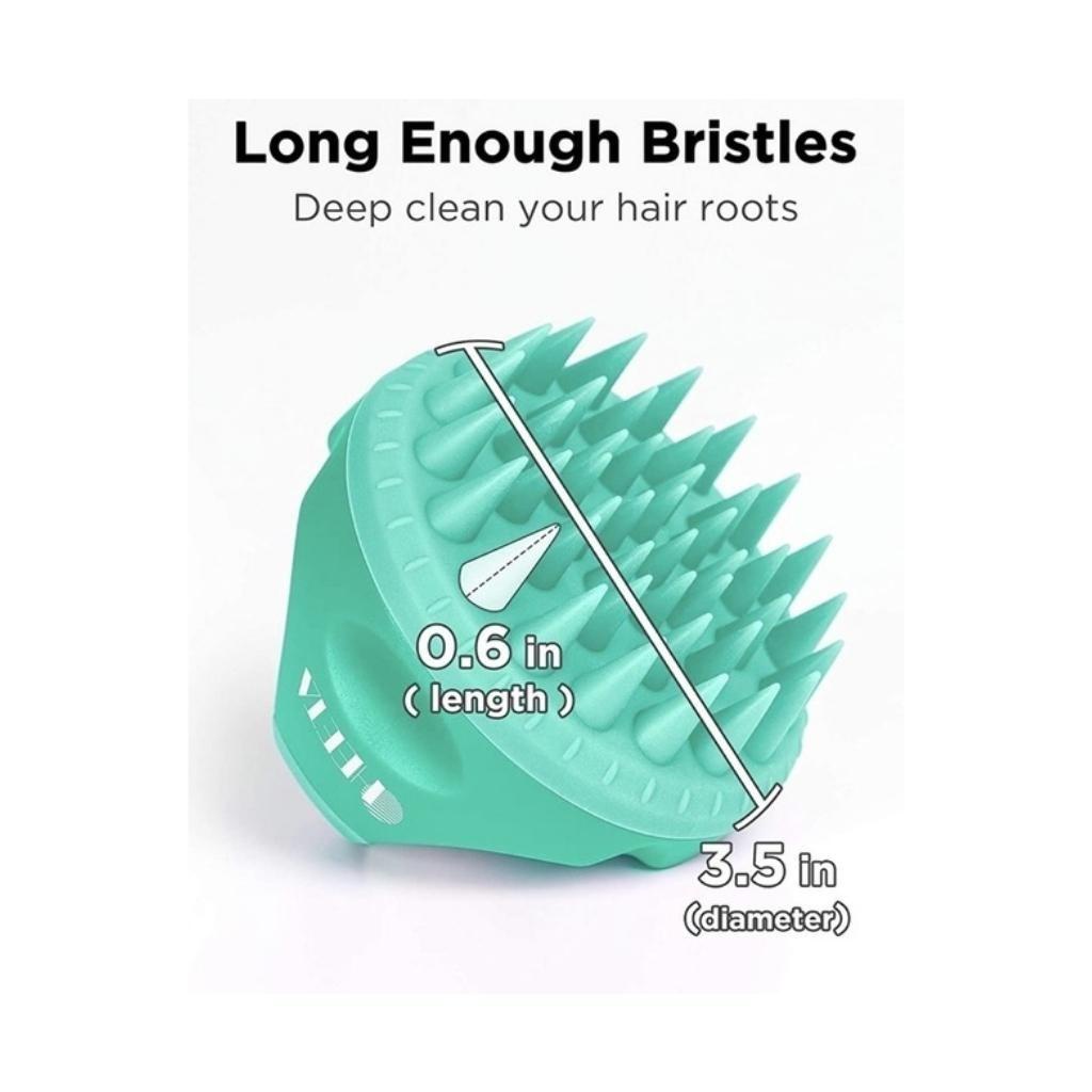 Lược Gội Đầu Silicone Heeta Shampoo Brush [Hàng Mỹ]