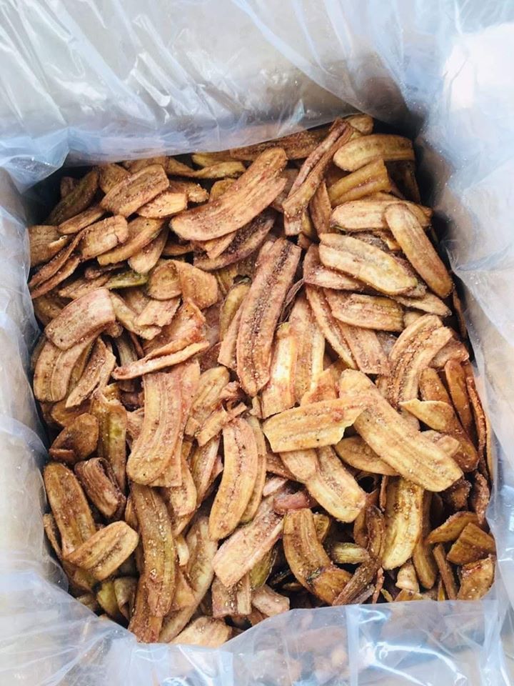 500G CHUỐI SẤY MÈ GỪNG