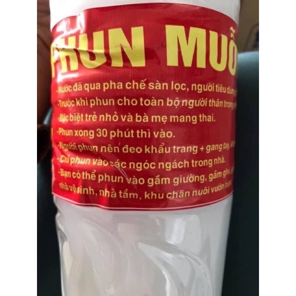 THUỐC PHUN MUỖI SINH HỌC CỦA BỆNH VIỆN