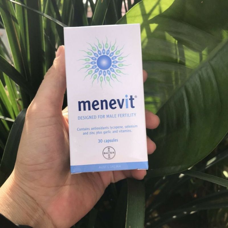 Viên uống tăng chất lượng tinh trùng - Menevit 30 viên