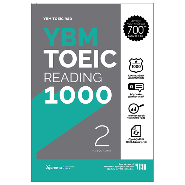 Fahasa - ybm toeic reading 1000 - vol 2
