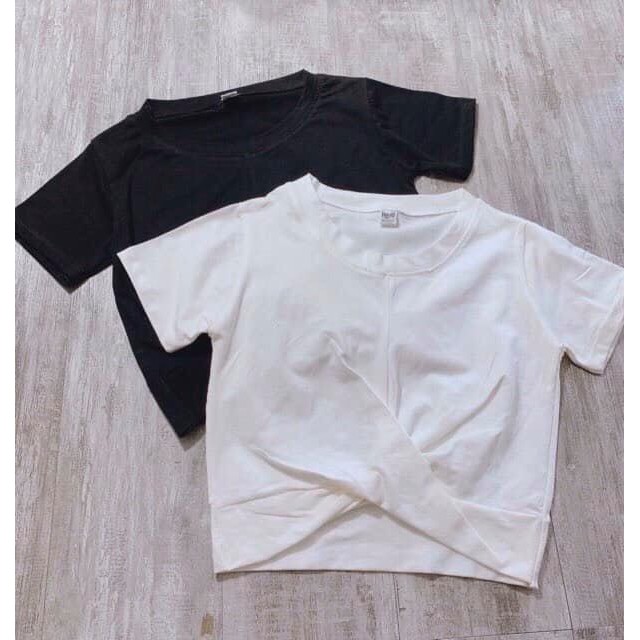 Áo Croptop Xoắn Eo Gợi Cảm