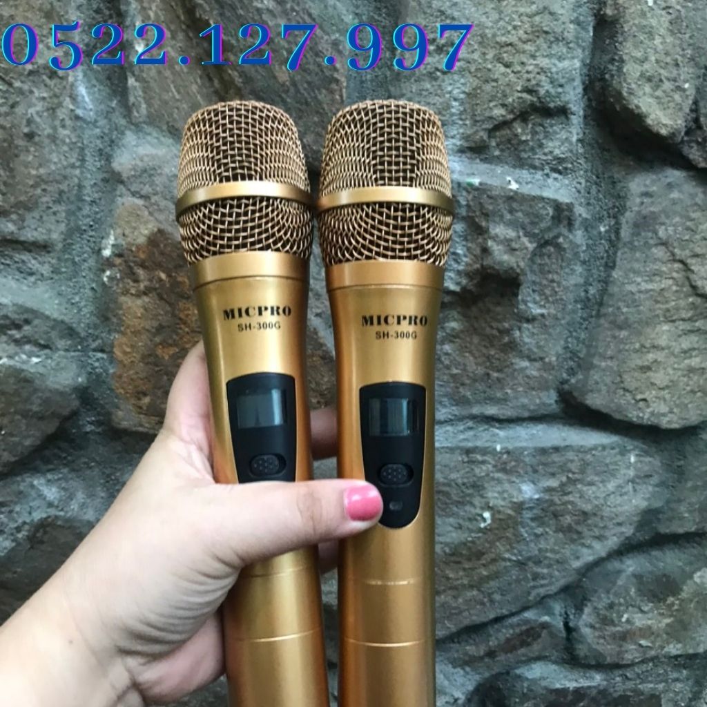 Micro không dây SHURE SH 300G cao cấp - Gia Khang Shop