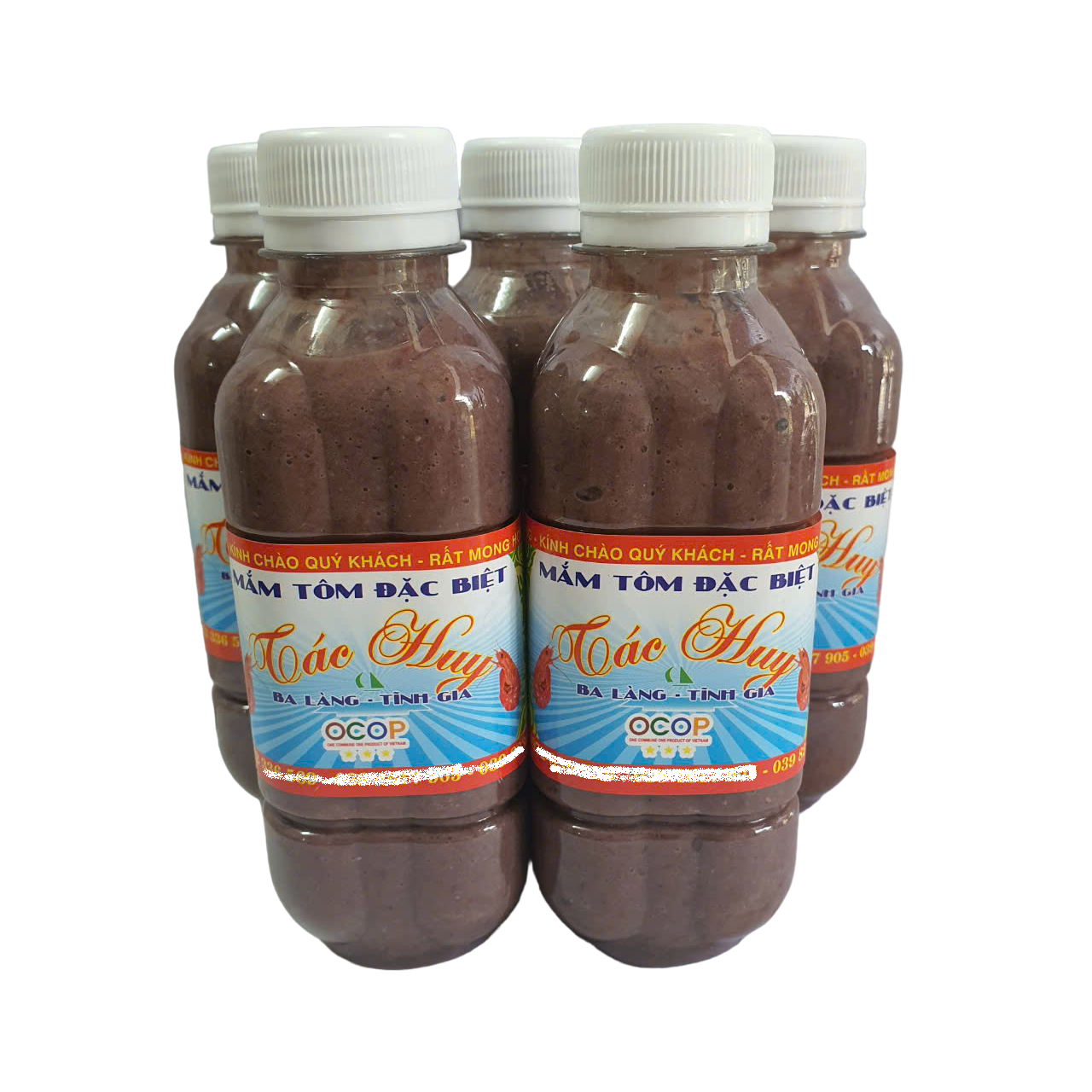 Combo 5 chai mắm tôm Ba Làng Thanh Hóa 300g đặc biệt