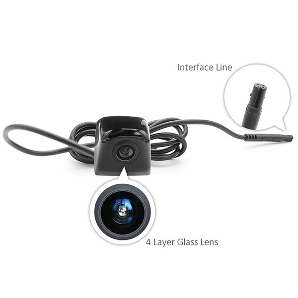 Camera lùi đán lái theo vô lăng chuẩn HD- Màu đen