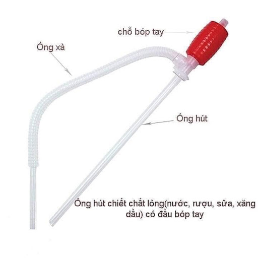 ỐNG HÚT XĂNG - HÚT RƯỢU