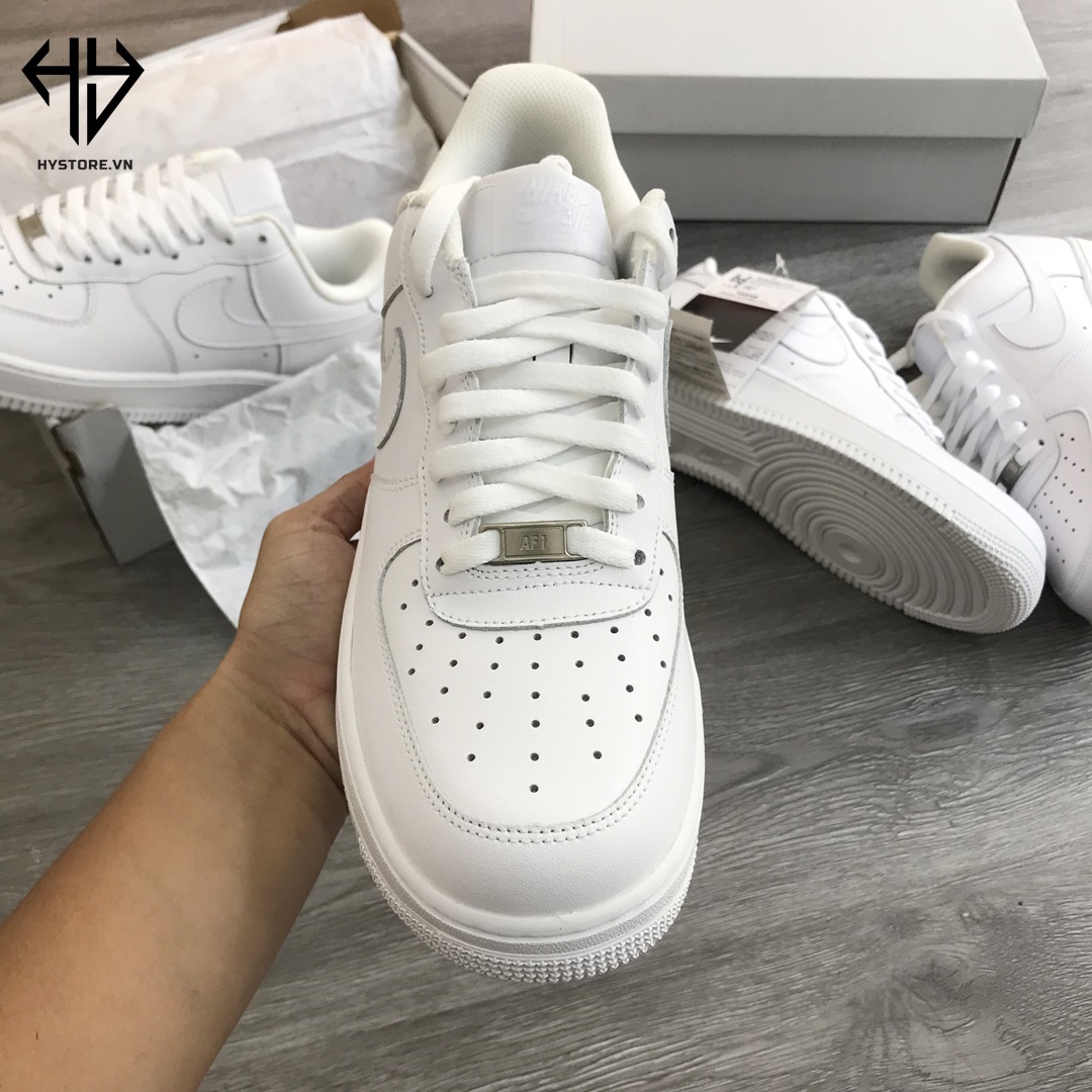 [Tặng Tất + Full Hộp] Giày Sneaker Nike AF1 AIR FORCE 1 Trắng Full